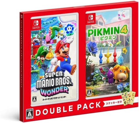 マリオワンダー」と「ピクミン4」がセットになったダブルパックが12月8
