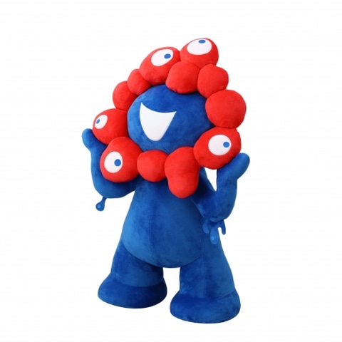 ミャクミャク」特大ぬいぐるみが登場！ 高さ約95cm、重さ約6kg - GAME