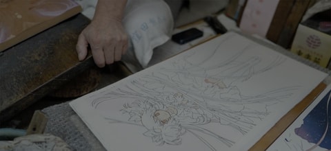 魔法少女まどか☆マギカ」初の浮世絵木版画「円環之理」7月27日12時