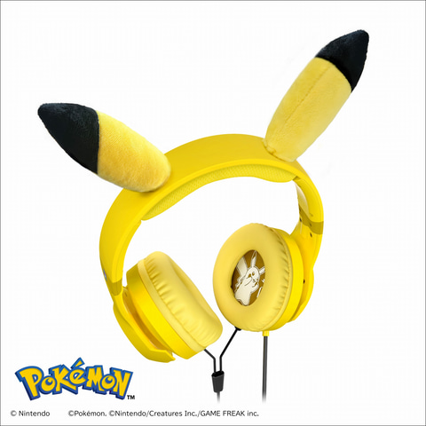 HORI、ピカチュウになりきれる耳付きヘッドセットを12月に発売予定