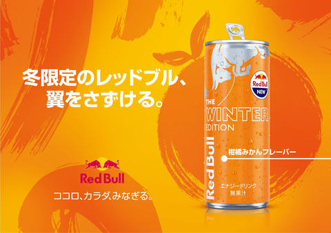レッドブル・エナジードリンク ウィンターディション 柑橘みかん