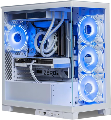 Amazon初売り】ストームの白統一ゲーミングデスクトップ「新界2