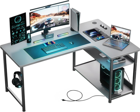 Amazonセール】GTRACINGのL字型ゲーミングデスク、RXGAMINGの