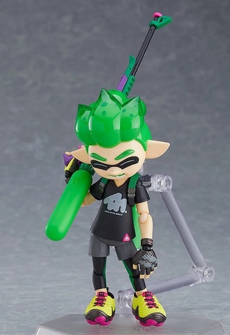 スプラトゥーン」ガールとボーイのアクションフィギュア「figma」が12
