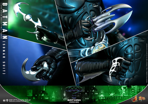 バットマン フォーエヴァー」よりソナー・スーツ姿のバットマンと相棒