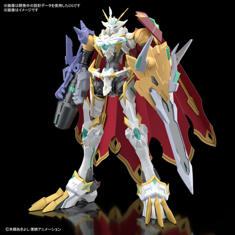 X抗体版のオメガモンが立体化！ 「Figure-rise Standard Amplified