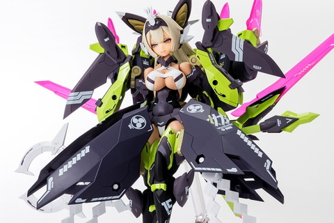 豊満なボディの「メガミデバイス」最新作「朱羅 玉藻ノ前」が本日発売