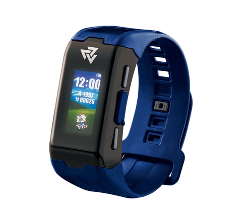 デジモン」の新型ウェアラブル端末「バイタルブレス デジヴァイス-V