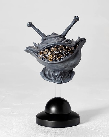 ウルトラQ」に登場するカネゴンの“頭”を再現したフィギュアが登場