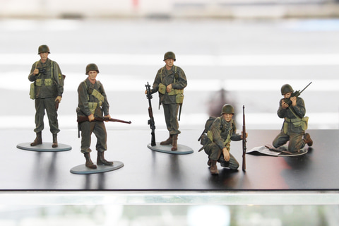 特別企画】【TAMIYA SHOWCASE】第二次大戦後期の米兵の装備を反映。「1