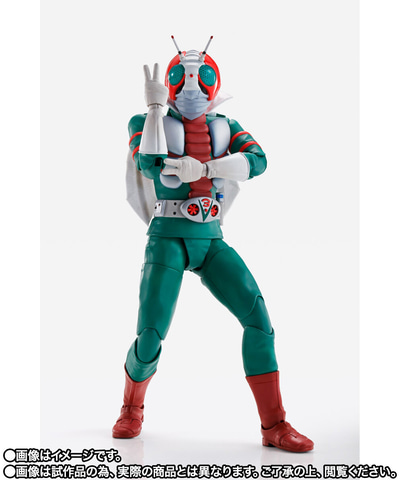 力と技の風車がまわる！ 「S.H.Figuarts（真骨彫製法） 仮面ライダーV3