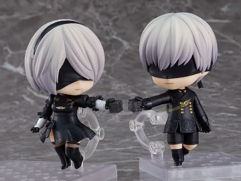 ニーア オートマタ」の「2B」と「9S」ねんどろいどが再販決定 - HOBBY