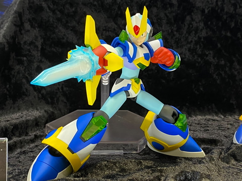 模型ホビーショー】「ロックマンエグゼ」より「ロール.EXE」の原型が