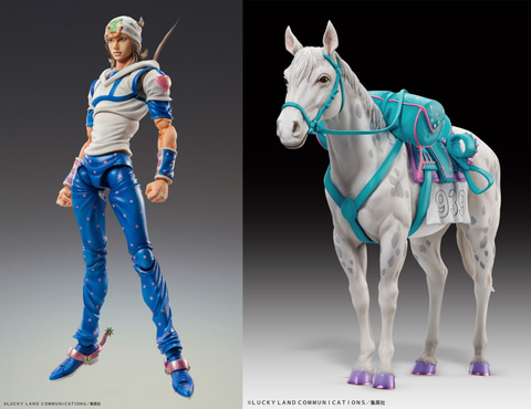 ジョジョの奇妙な冒険 第7部」よりジョニィ・ジョースターと愛馬スロー