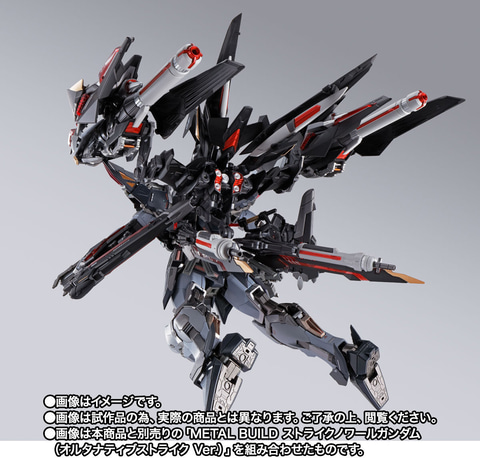 新たに設定された本体カラーやマーキングが魅せる。「METAL BUILD