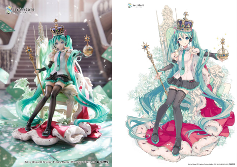 初音ミク 39's Special Day 1/7スケールフィギュア」の予約受付開始