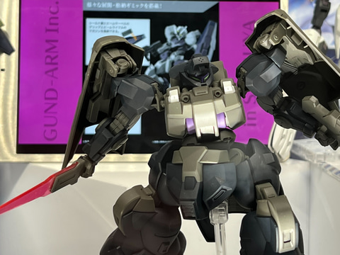 機動戦士ガンダム 水星の魔女」より今後発売予定のガンプラが一堂展示