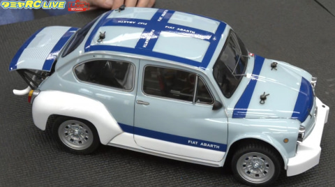 タミヤ、RCツーリングカー「フィアット ベルリーナコルセ」を発表