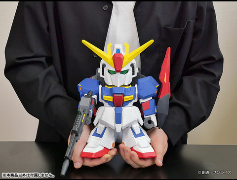 プレックス、SDフォルムで全高約220mmの「Zガンダム」ソフビを2024年3