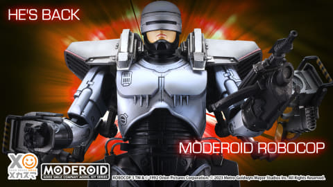ロボコップ3」より「MODEROID ロボコップ」が通常版とジェットパック
