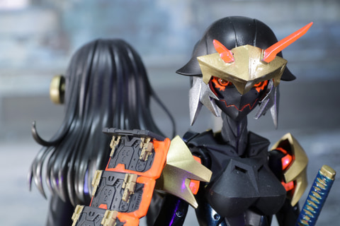 特別企画】【無限邂逅メガロマリア】漆黒の武者姿にドレスアップ。作例