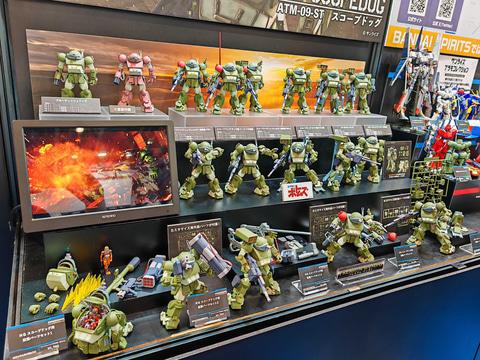 HG スコープドッグ用拡張パーツセット3・4・5」登場！ 「ブルー