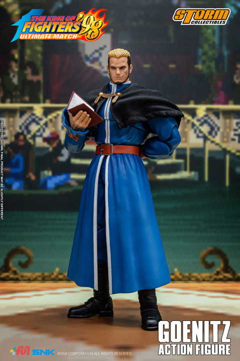 KOF'98 ULTIMATE MATCH」よりゲーニッツがアクションフィギュア化