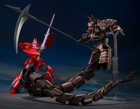 機甲界ガリアン」シリーズ、「ガリアン重装改＆鉄巨神セット」と「邪神