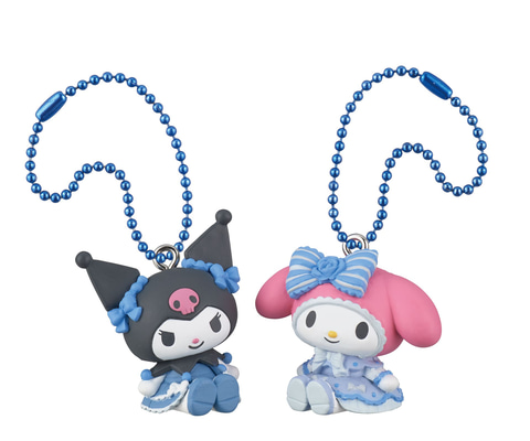 マイメロディとクロミの立体マスコットガチャ「スイート ロリータ