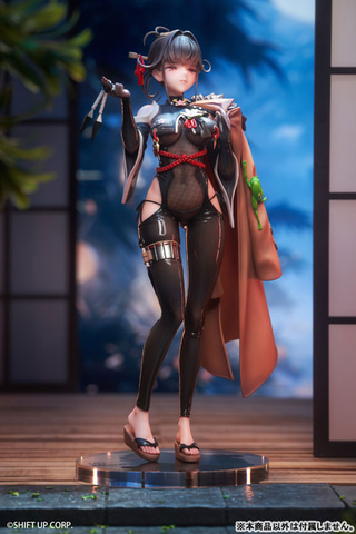 勝利の女神：NIKKE」よりサクラがコスチューム「黒夜密行」の姿で