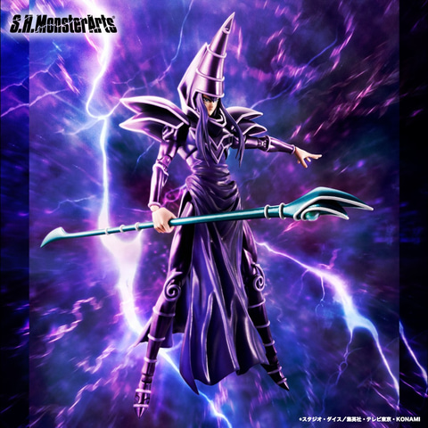 遊☆戯☆王デュエルモンスターズ」より「ブラック・マジシャン」がS.H.