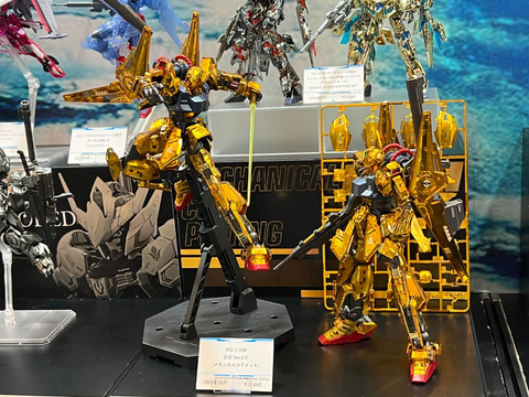 MG 1/100 百式 Ver.2.0 [メカニカルコアメッキ]」など新作ガンダム