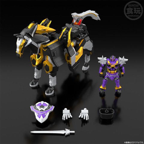 マジレンジャー」ウルカイザーが食玩プラモ「SMP」に！ 3形態の変形