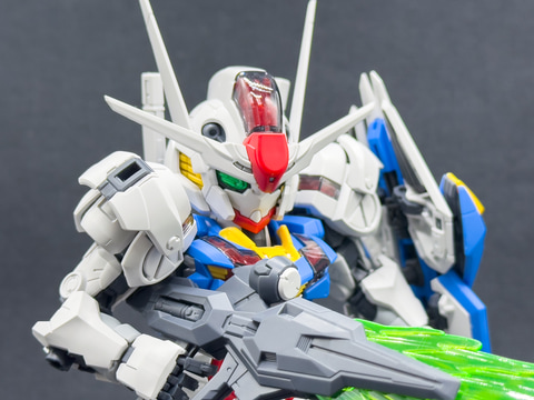 MGSD フリーダム ウィング バルバトス エアリアル プラモデル 組立済み