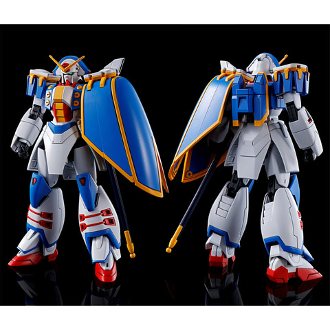 Gガンダム」のガンプラ「HG 1/144 ガンダムローズ」と「HG 1/144