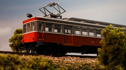 トミーテック、「箱根登山電車モハ1形・モハ2形3両セット」と「箱根