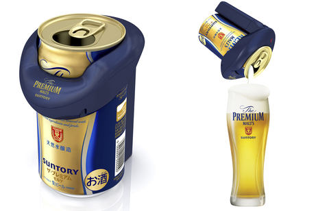 プレモルに新“神泡”サーバー。超音波振動でクリーミーな泡を実現