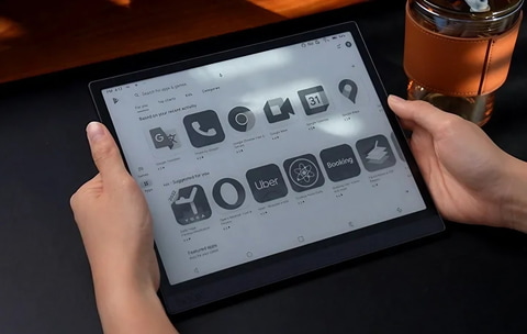 高速表示の10型電子ペーパーAndroidタブレット「BOOX Tab Ultra
