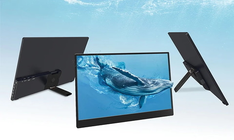 狭額縁で使いやすい16.1型フルHDモバイルモニター「On-Lap M161H