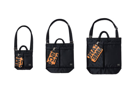 PORTER TANKER×コムデギャルソン ヘルメットバッグ 川久保玲がデザイン