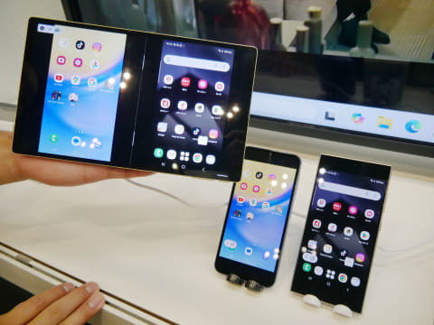 シャープからスピンアウトした「team S」、独自技術のモバイル