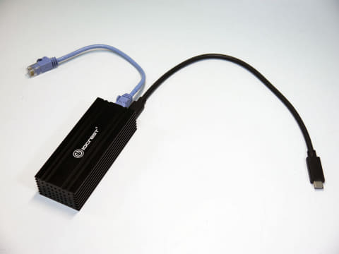 USB4接続10GbEアダプターが1.5万円、しかもコンパクト！ AliExpressで