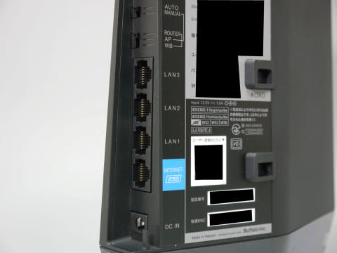 バッファロー「WSR6500BE6P」、3つの“答え”で独自の存在感を放つミドル