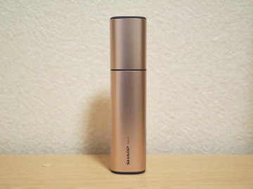 家電製品ミニレビュー】シャープの超音波ウォッシャーは、出先で