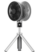 ドウシシャ、折りたたみ式の三脚構造を採用した扇風機「kamomefan