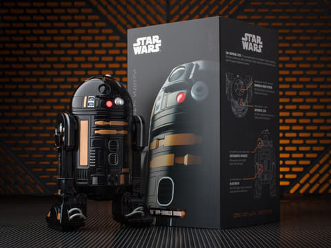 スフィロ、帝国軍のアストロメク ドロイド「R2-Q5」を再現したロボット