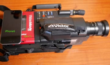 わたしの思い出家電】日本ビクター「VHS-Cビデオカメラ「GR-C1