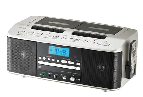 東芝、カセットテープ派に嬉しいWカセットの高機能CDラジカセ - 家電 Watch