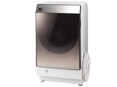 シャープ、ドラム式で初めて超音波ウォッシャーを標準装備した洗濯乾燥