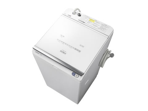 日立、スマホ連携と洗剤自動投入を搭載したドラム式洗濯乾燥機とタテ型